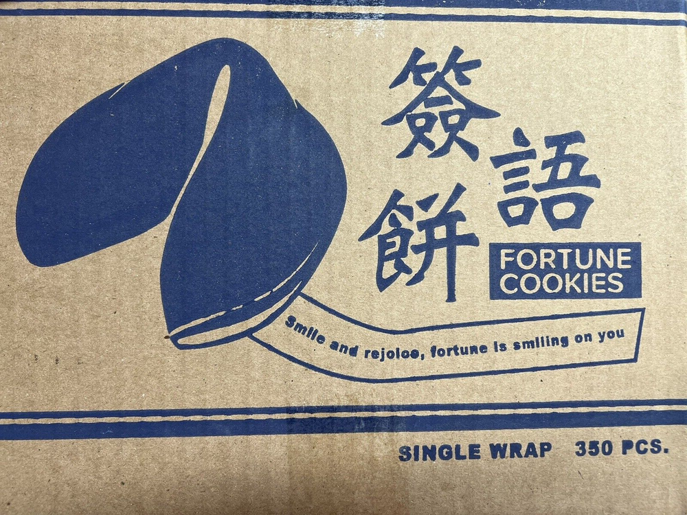 Fortune Cookies (350) Pcs / Box