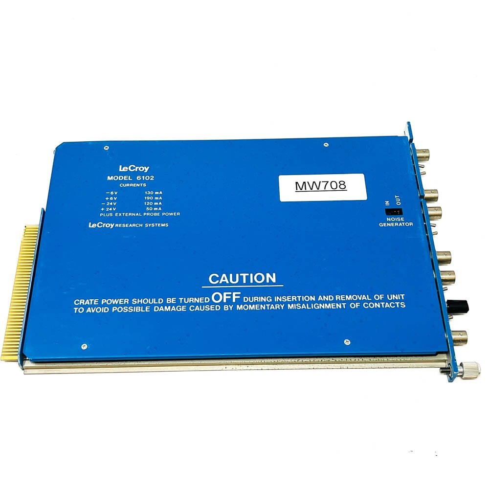 LeCroy 6102 Amplifier Plug In CAMAC Module