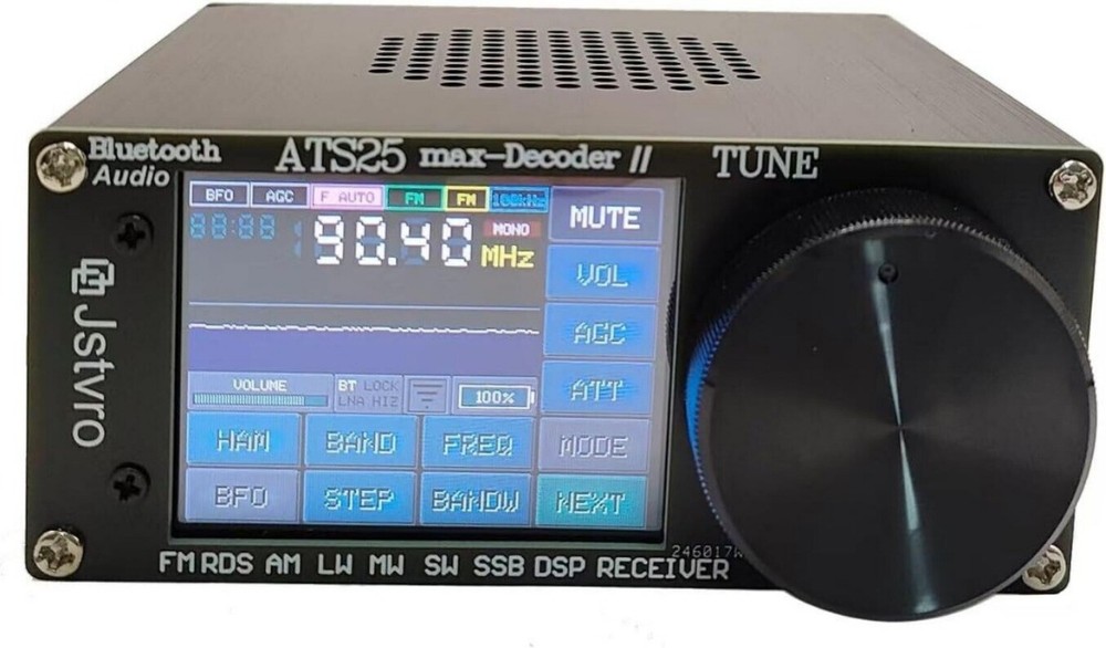 ATS-25max-Decoder2 Si4732 Full-Band Radio Receiver CW RTTY FT4 FT8 LSB SW LNA US