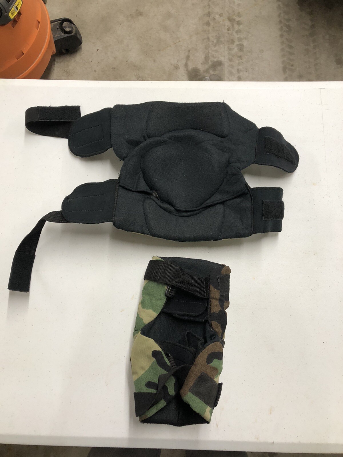 1 Pair KNEE PADS Woodland /COYOTE BROWN USGI Tactical Protective Military Small