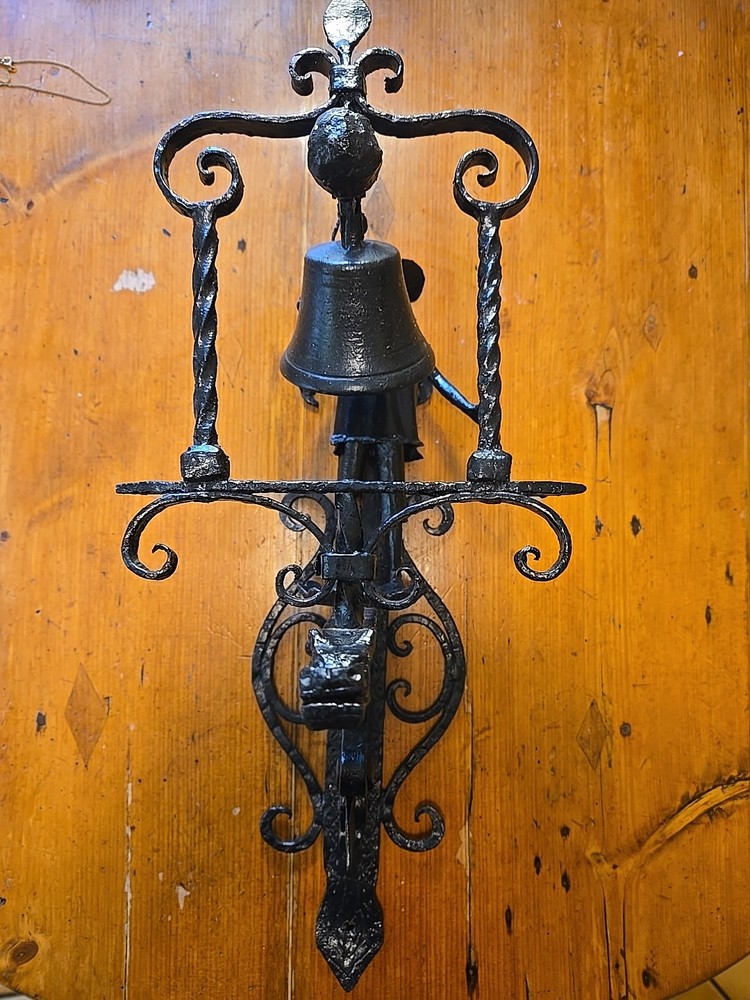 Vintage Wrought Iron Decorative Knocker