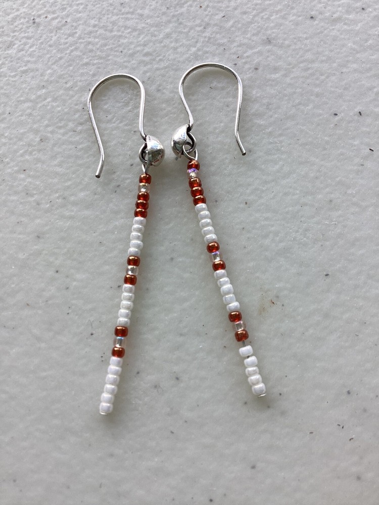 Stick Earrings Handmade 3 Pairs
