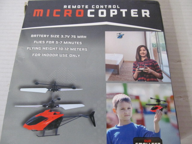 Meridian Point Remote Control Microcopter, Indoor Use for Ages 8+
