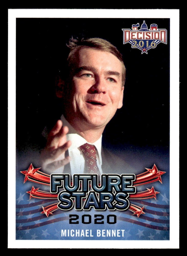 2016 Decision 2016 #106 Michael Bennet Card
