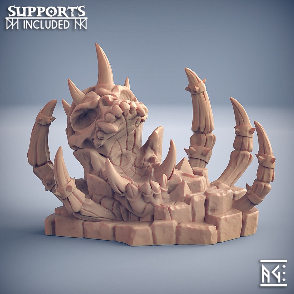 Frostdoom Shrine Miniature | D&D DnD |