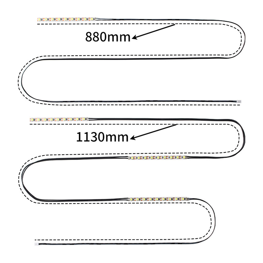 For Bambu P1P COB 3D Printer High Brightness High Density Light Strip Set