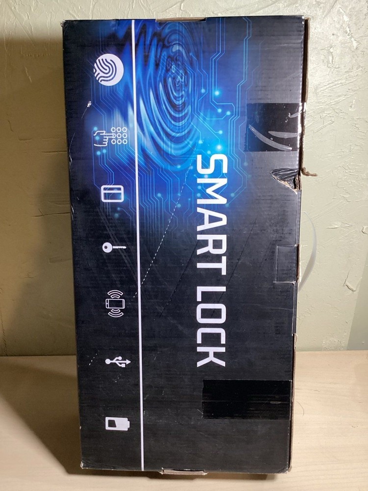 Smart Door Lock with Integrated Camera + Screen (see description)