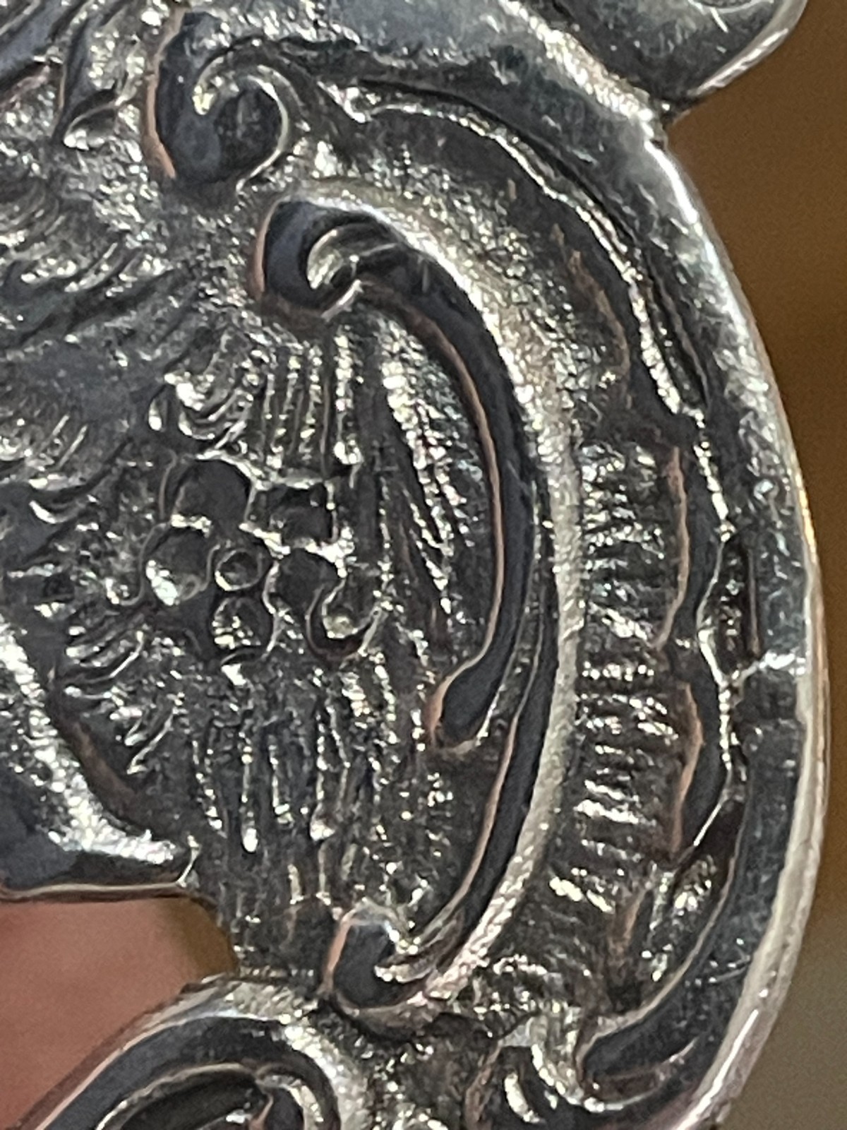 800 Silver Pastry Tongs 69 g