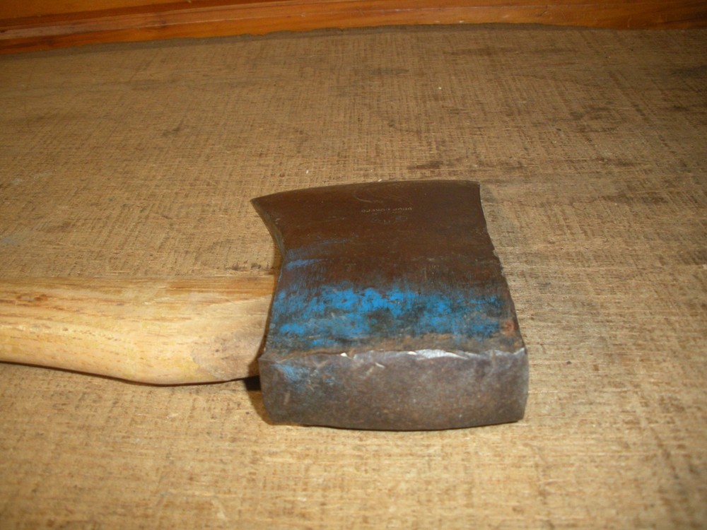 Vintage S & W Sweden SINGLE BIT Camp Axe