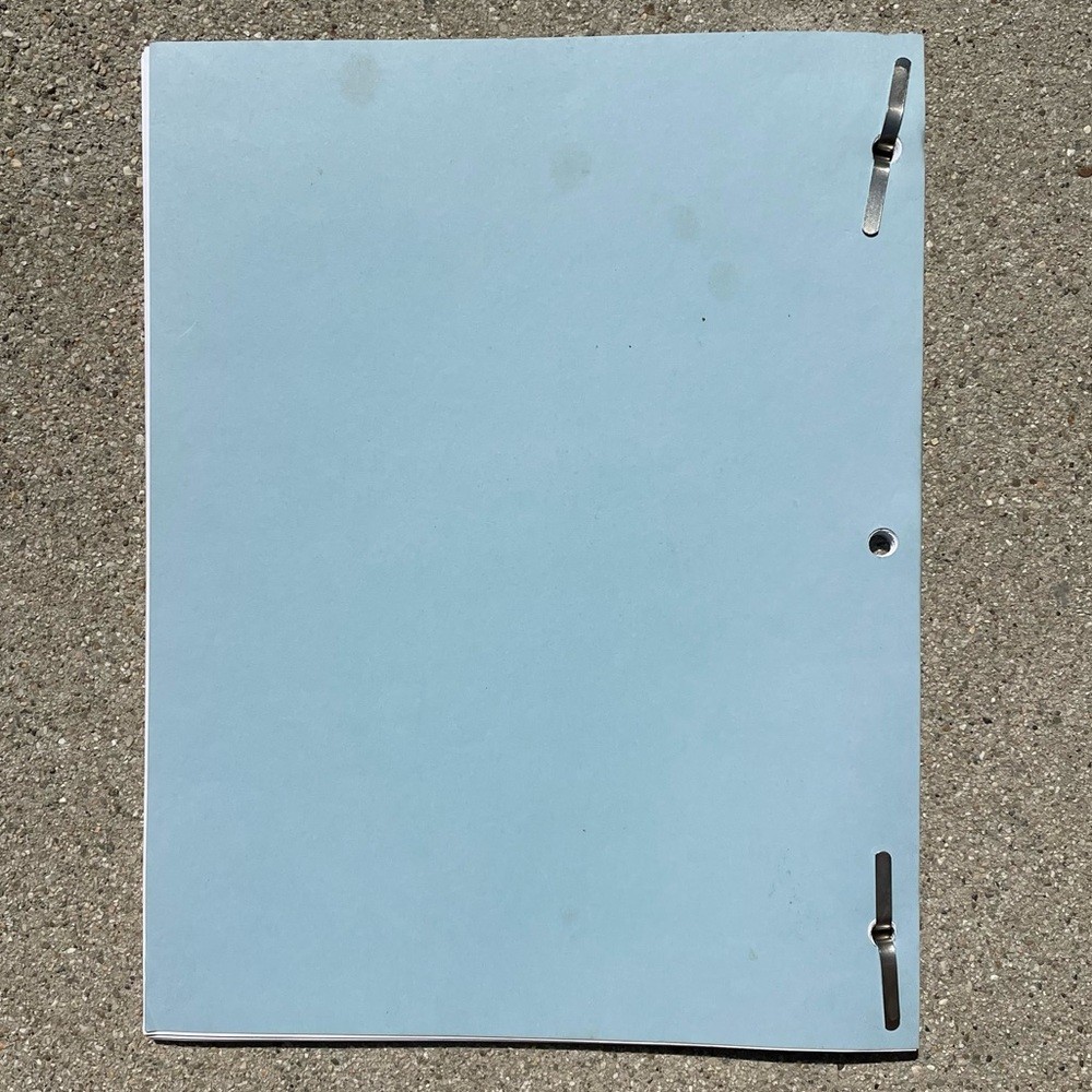 Family Guy Original 2010 Production Used Table Draft Script Seth MacFarlane