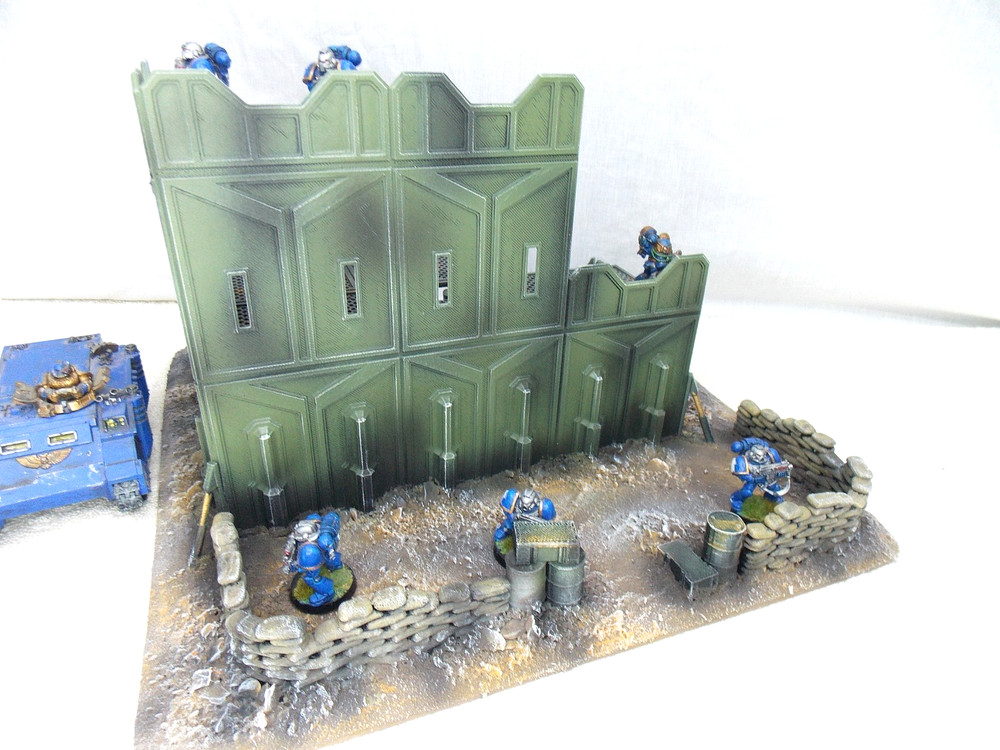 WARGAMING TERRAIN PAINTED
