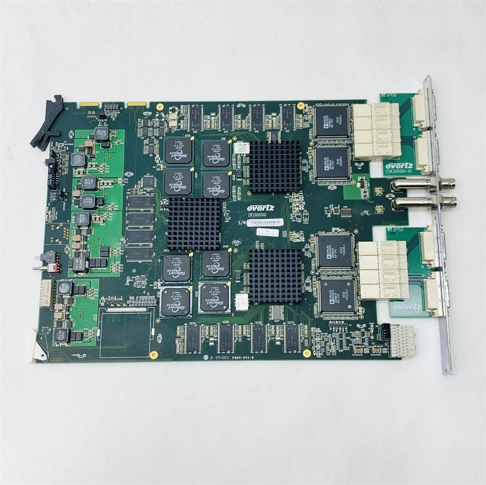 Evertz 3000MVP-GI4 Quad DVI Graphics Broadcast Input Card Multiviewer Module