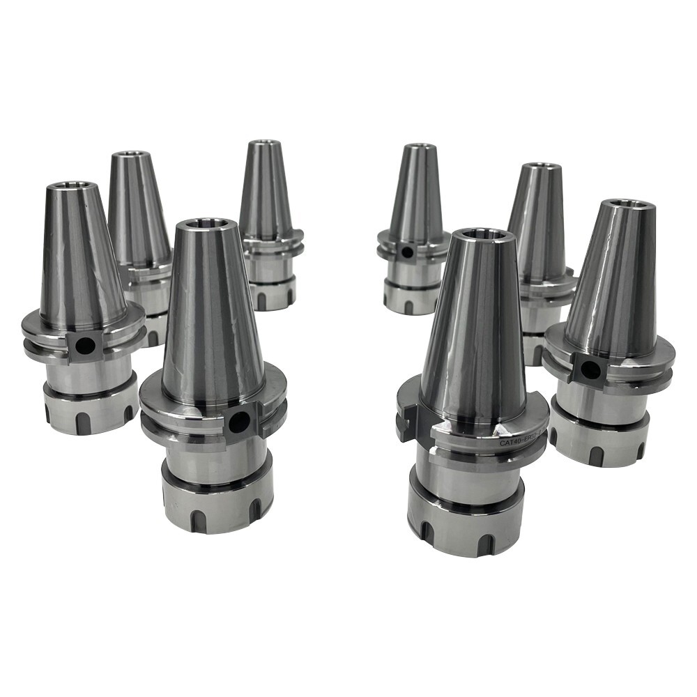 8 PCS Cat40-ER32 Shank Numerical Control Holder Milling Lathe Chuck Tool 2.76"