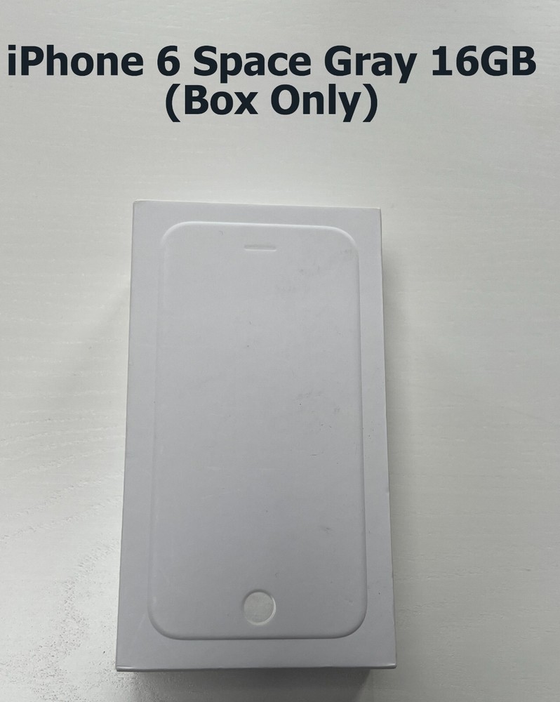 Apple iPhone 6 Space Gray 16GB (Box Only)