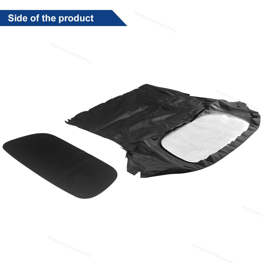 Convertible Soft Top Plastic Window Replace Fit for 97-2001 2002 Model 986 2.7L