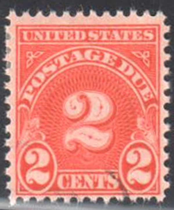 SC#J81 - 2c Postage Due Single Used (J81-2)