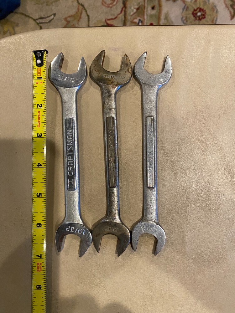 Craftsman Pre-owned Open-end Combination & Line wrenches