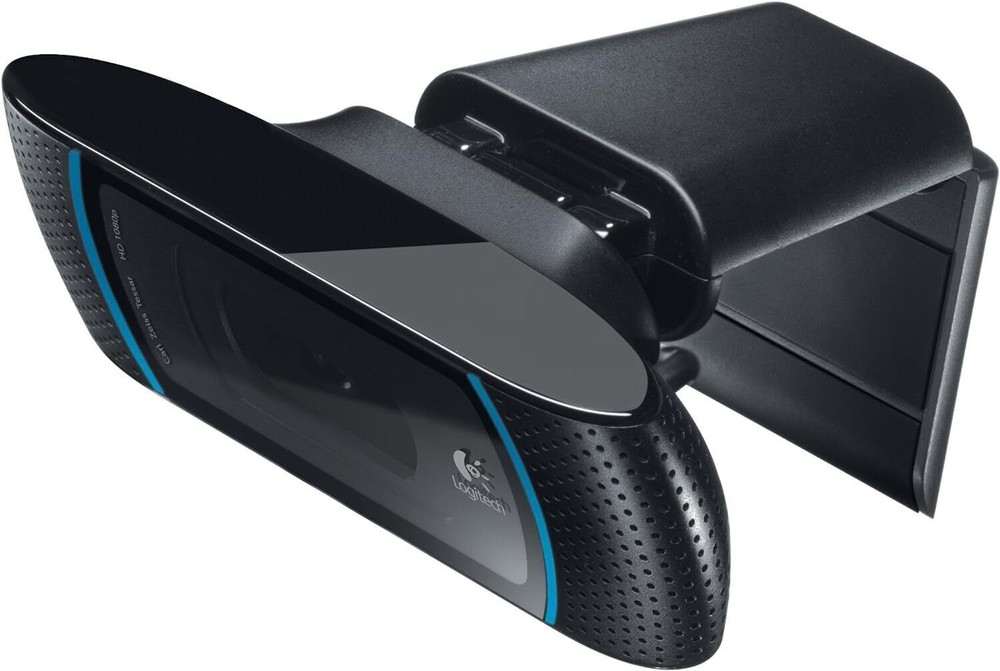Logitech C910 Black Webcam HD Pro 1080p with Logitech Vid HD
