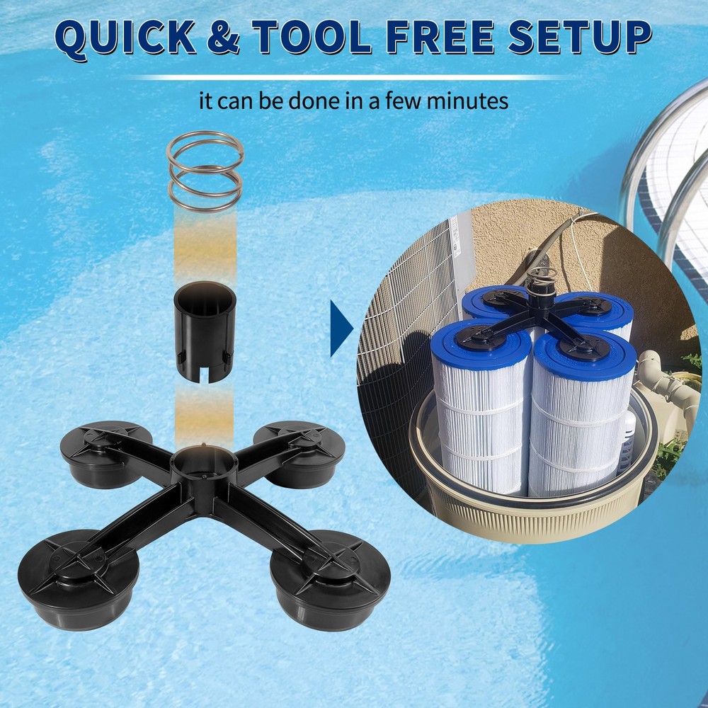 Top Manifold Assembly Replacement Clean & Clear Plus Pool & Spa Cartridge Filter
