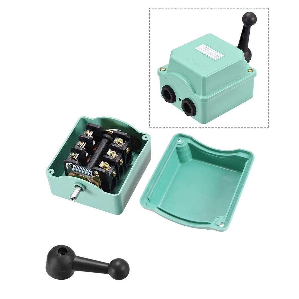 1Pcs 3Position Forward/Off/Reverse 15A Drum Switch Craft Motor Control Plastic