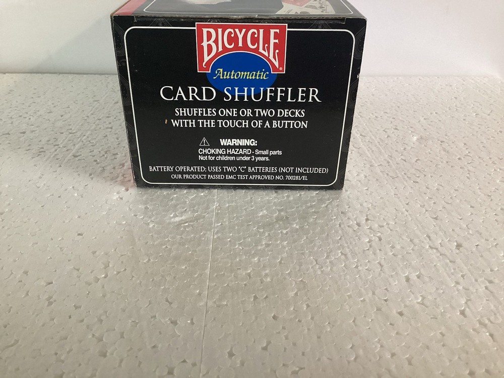 BICYCLE Automatic Card Shuffler 1 or 2 Deck Battery Operated