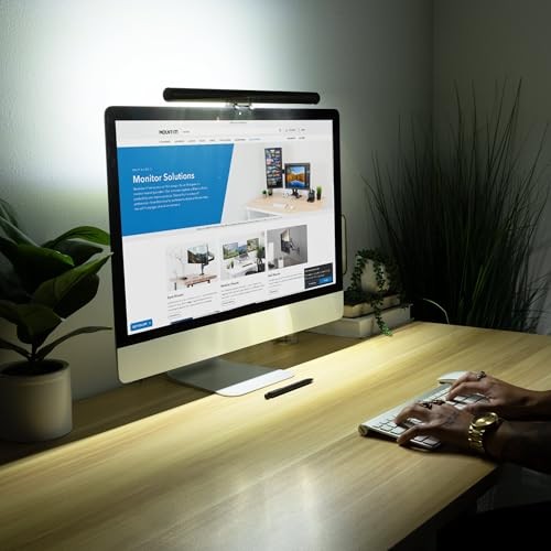 Monitor Light Bar, USB-Powered LED Lamp with Stepless Dimming and Adjustable