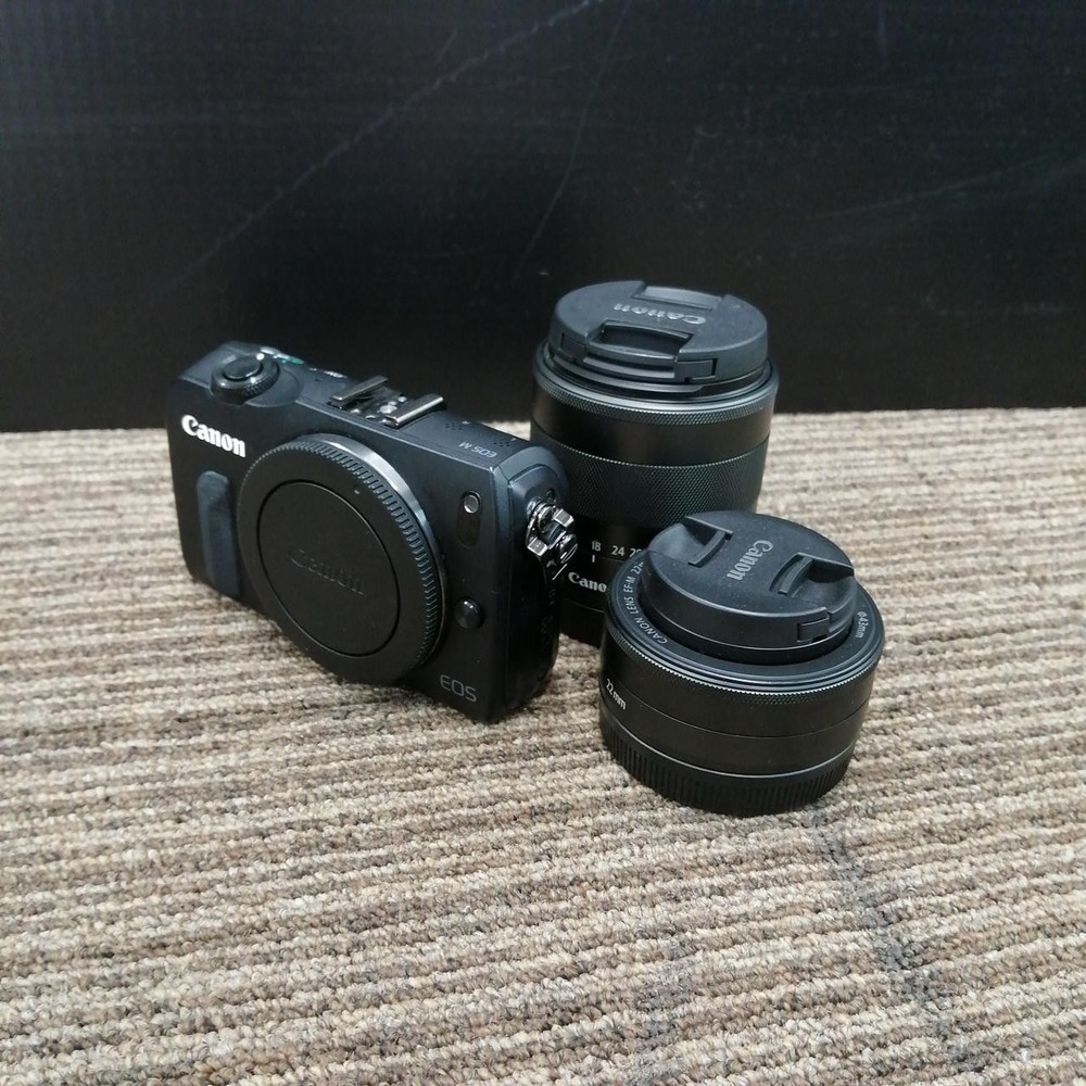 CANON EOS M Double Lens Kit Mirrorless Camera