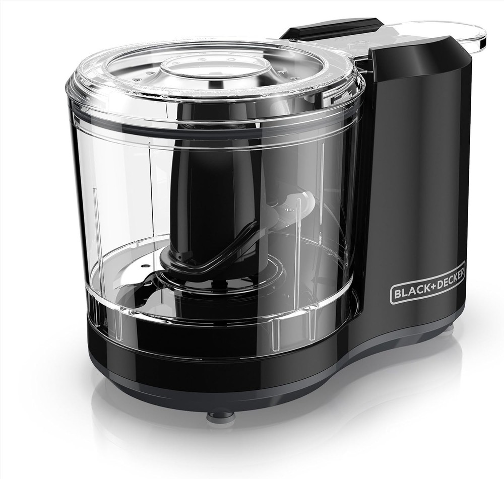 Black 1.5 Cup Chopper with Stay-Sharp Blade