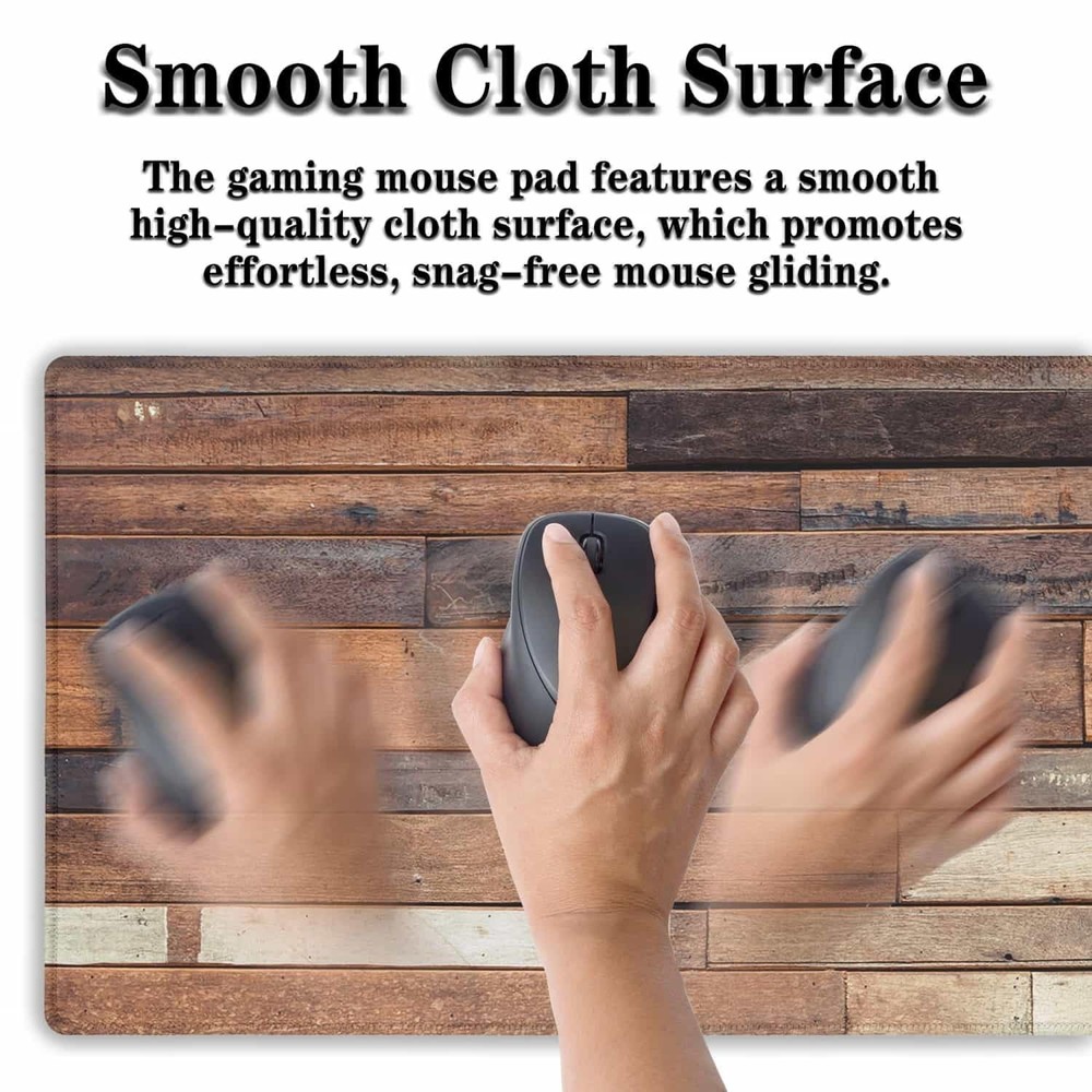 Computer Desk Pad, Gaming Mouse Pad Large Mousepad, The Mousepad Non-Slip Rub...