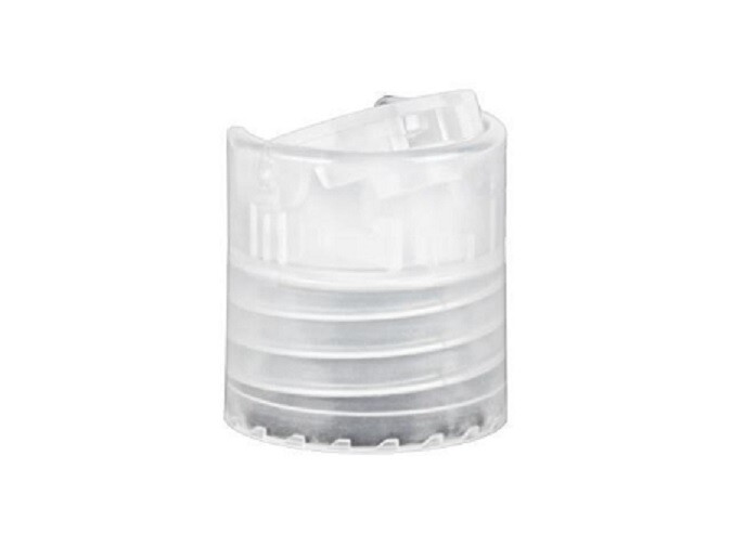 NATURAL Disc dispensing Push Smooth Cap 24/410 - 100 QTY