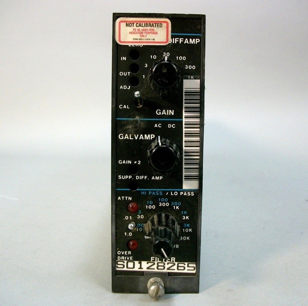 Pacific Instruments 70A-2-2249 Instrumentation Amplifier Module Plug-In - USED