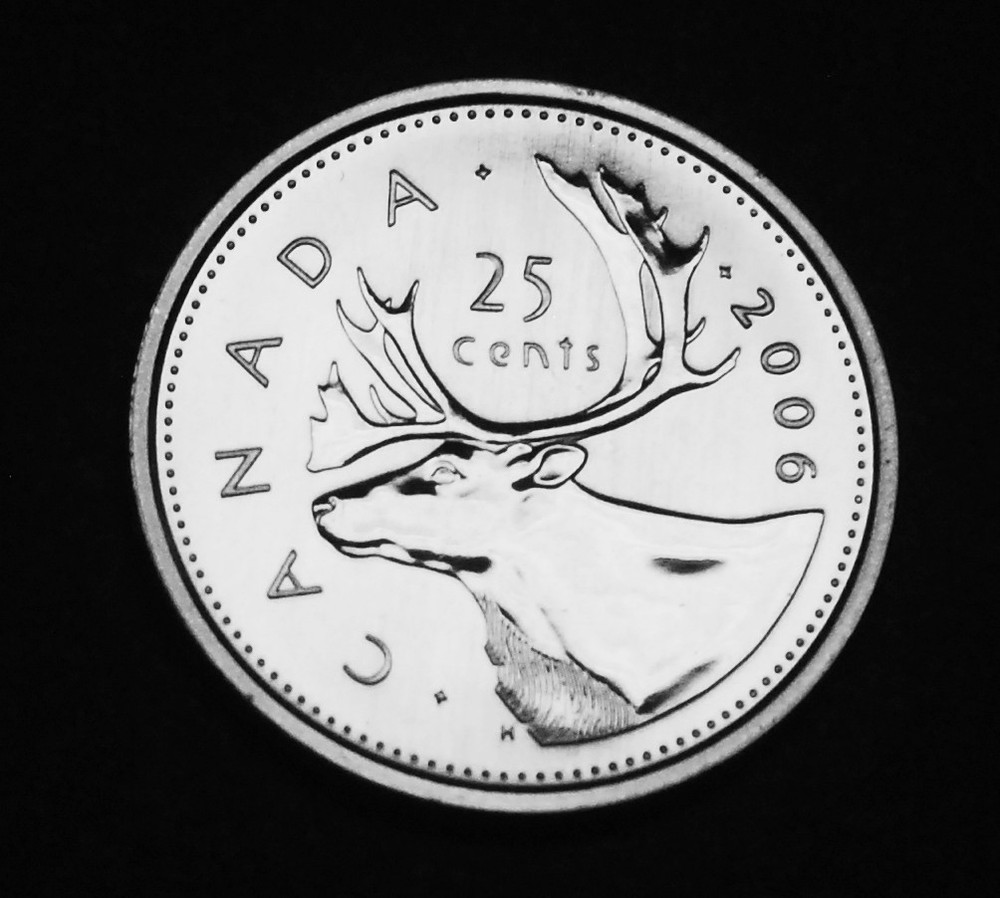 2006 p 25¢ specimen coin uncirculated from the specimen set