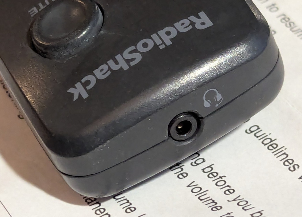 Radio Shack 43-2013 Hands Free Headset Control Module Direct Connect