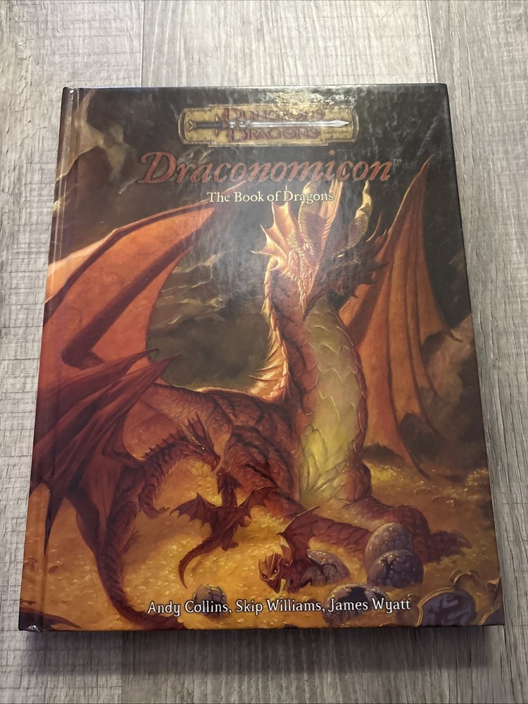 Dungeons And Dragons Draconomicon HC First Print 2003