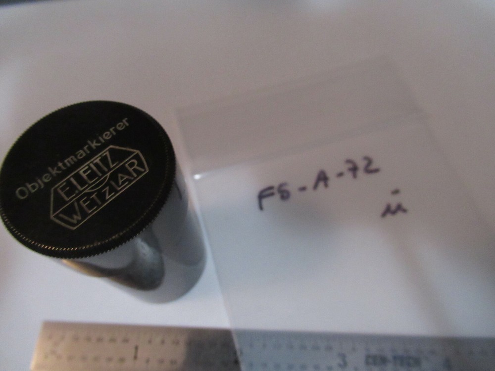 OBJECTIVE MARKER LEITZ GERMANY VERY RARE MICROSCOPE PART AS PICTURED #F5-A-72