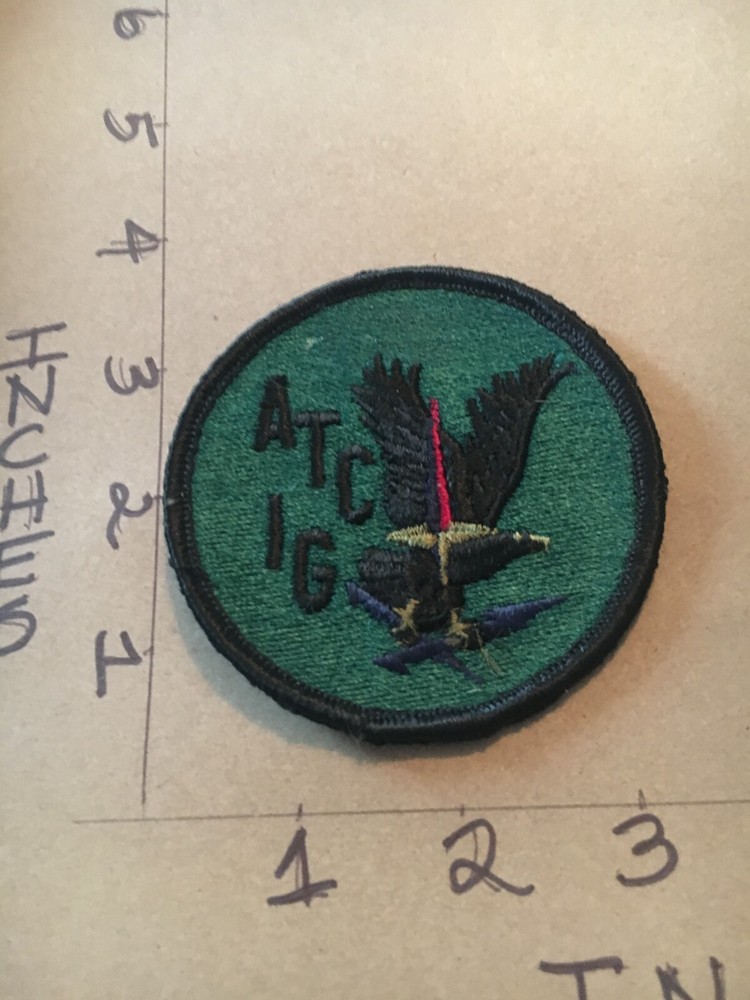 USAF Air Training Command Inspector General Squadron subdued patch 5/3/25