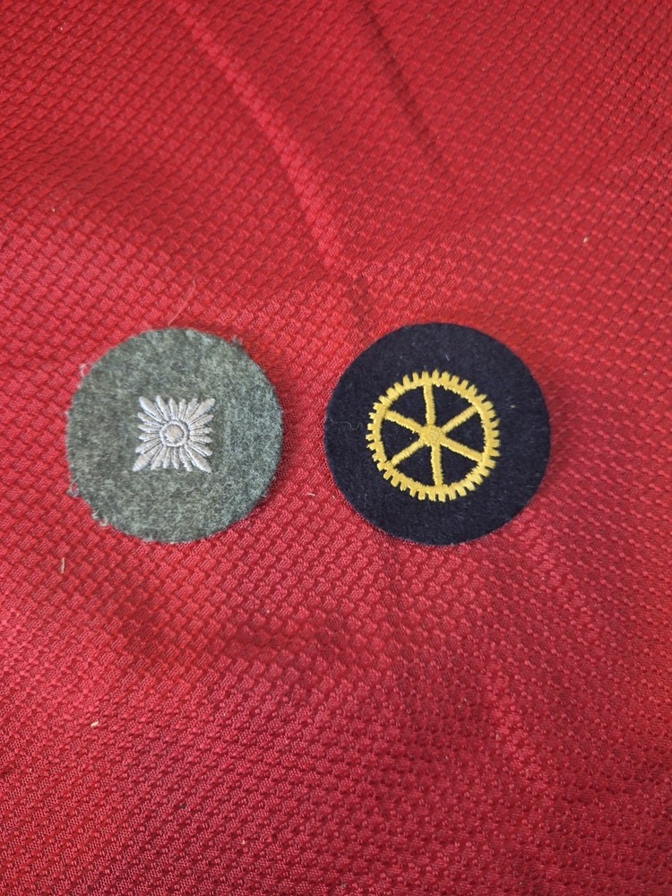 2 WWII German Patches