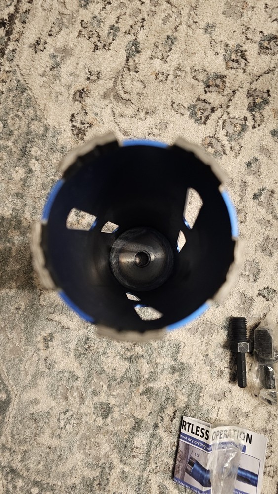 SALI Wet Diamond Core Drill Bit 3"×11"x5/8"-11