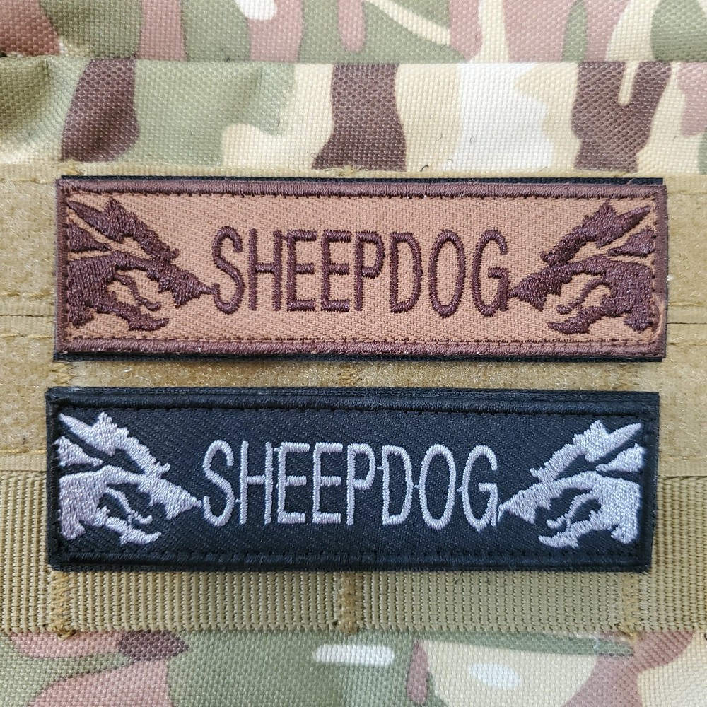 SHEEPDOG Tactical Morale Patch Hook and Loop