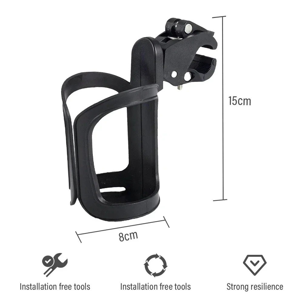 Universal Bicycle Bottle Cage Water Bottle Holder for Bikes & Strollers