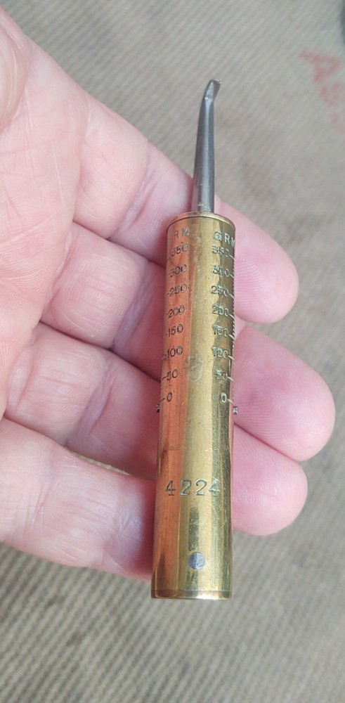 Rare WW1 Trigger Gun Balance Scale
