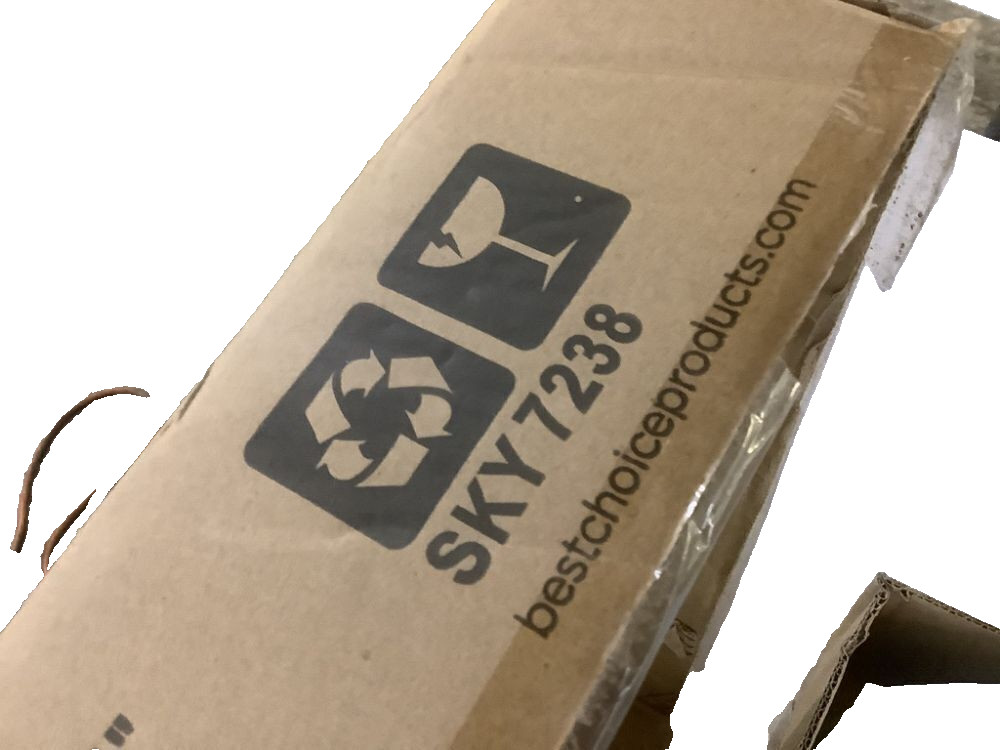 38in Beginner Acoustic Guitar Set, Light Blue, Case, Strap, Extra Strings, BCP