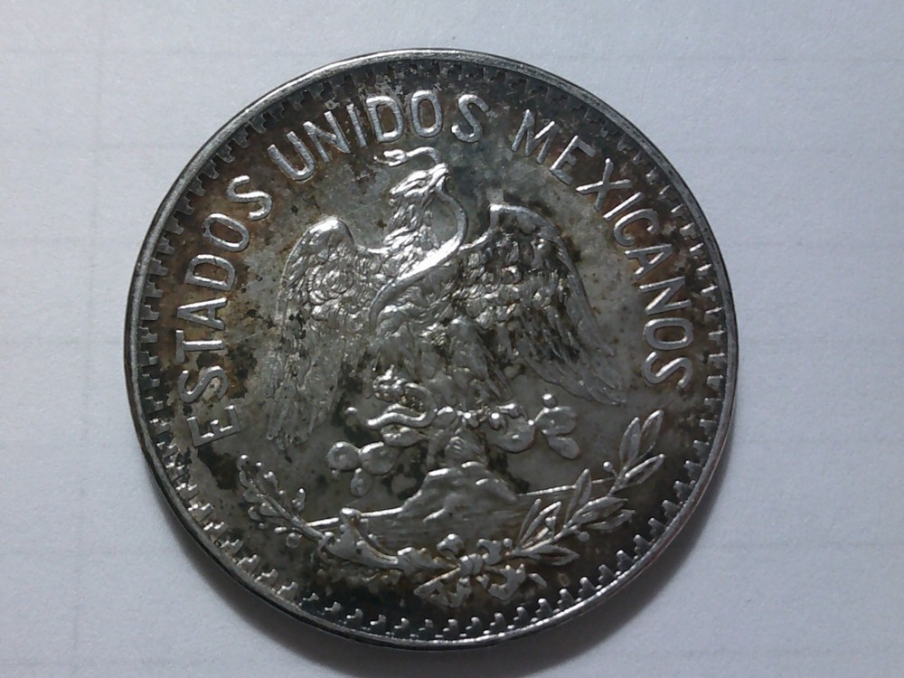 1907 Straight 7 50 Centavos ***Mexico***