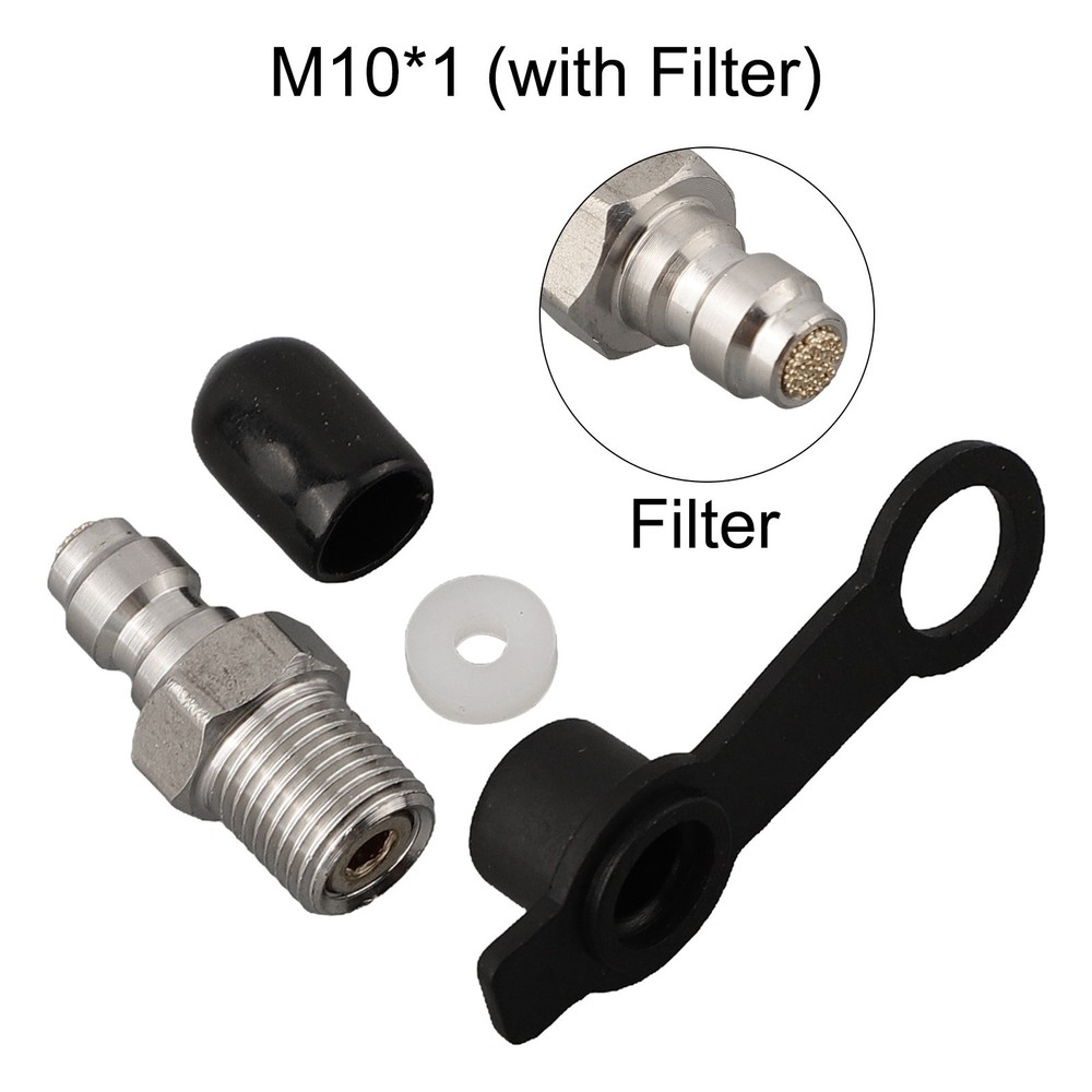 Efficient Package Stainless Steel PCP Pneumatic Coupler Kit with Dust Cap