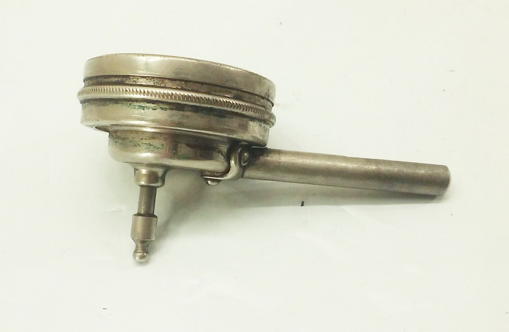 Vtg Starrett universal Back plunger dial indicator 1-1000 in. set