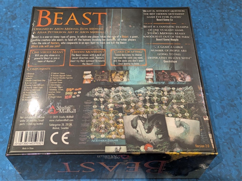 Beast 2.0 Upgrade Pack, Big Box, Updated Components & Insert REQUIRES CORE GAME