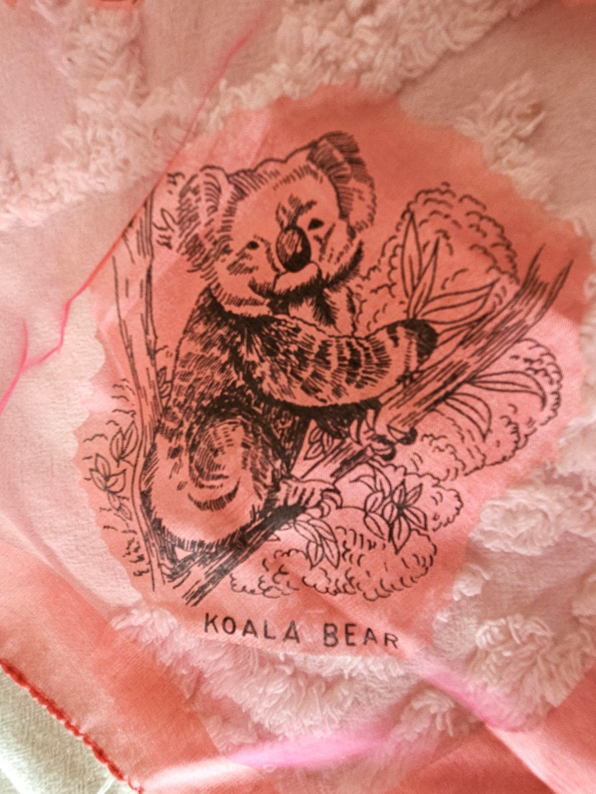 Vintage Citer Australia Souvenir Map w/ Sites & Animals Made In Japan 29 x 28