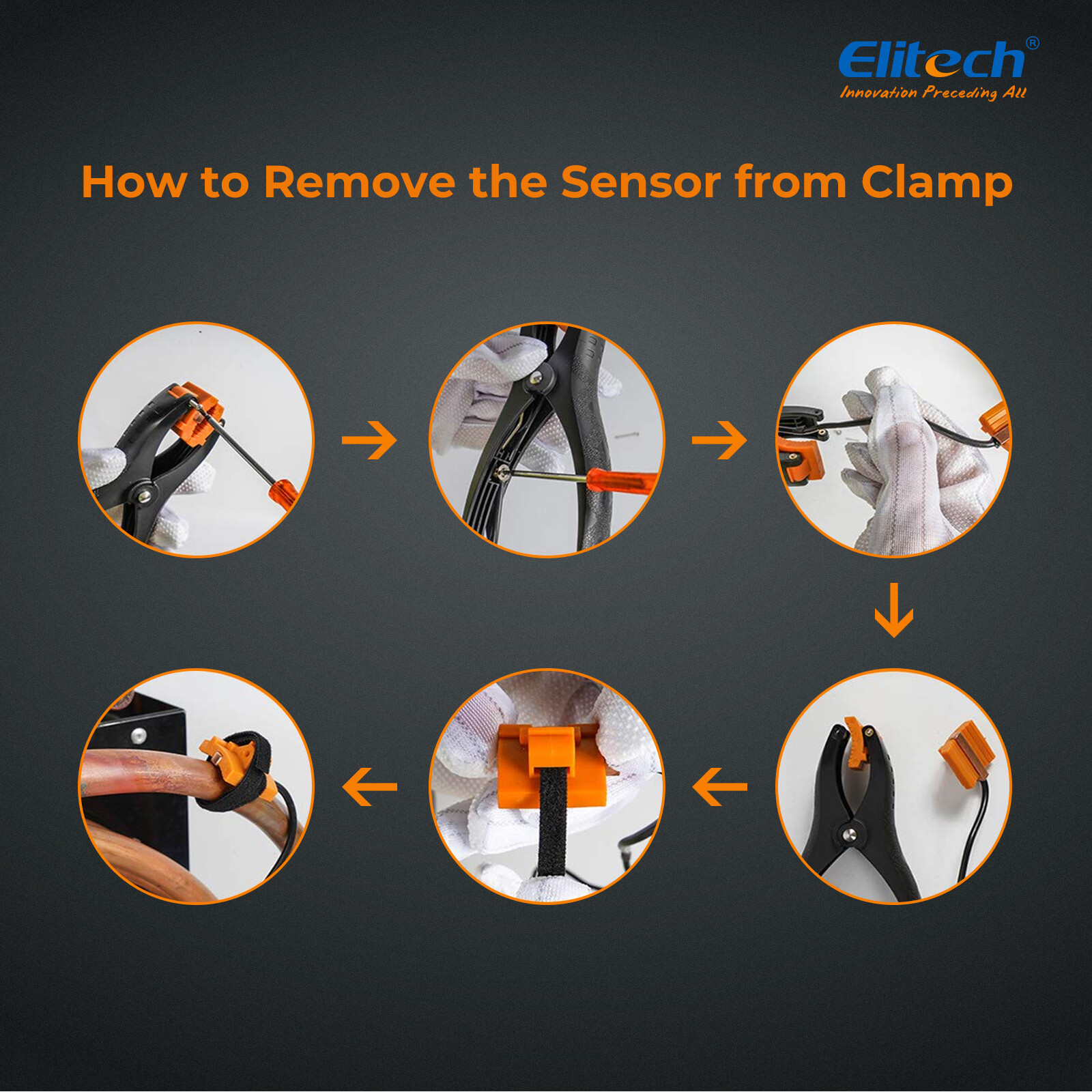 Elitech Wireless Digital Manifold Gauge HVAC Pressure Gauge Set PT-500&PT-800