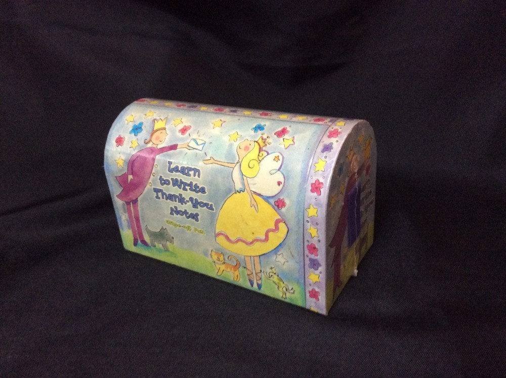 New/Sealed - Learn To Write Thank You Notes Kit Mail Box