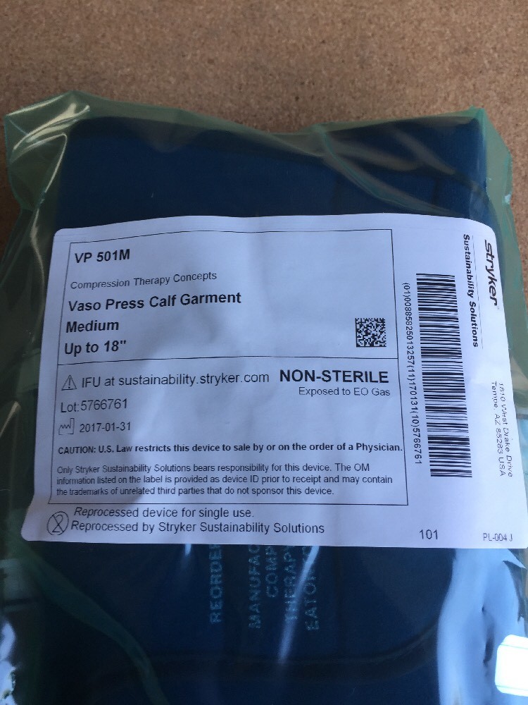 Compression Therapy Concepts VasoPress DVT System Calf Garment (MEDIUM) #VP501M